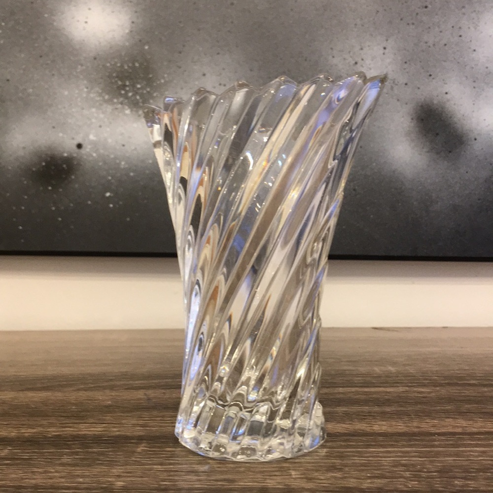 Lead Crystal small vase